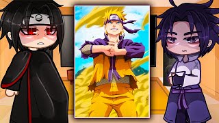 Uchiha Clan React To Naruto Uzumaki  Gacha Club [upl. by Ynagoham]