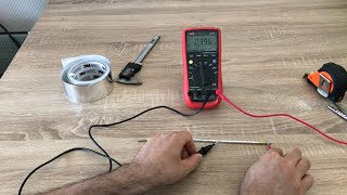 How to measure relative permittivity of insulation material  PVC amp Teflon [upl. by Buschi825]