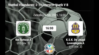 U15IP KM Torhout  Lovendegem [upl. by Cochran]