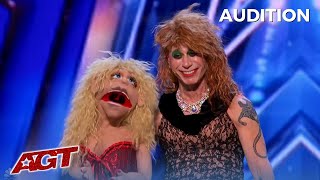 60YearOld Ventriloquist Wants To Be The Next Darci Lynne on Americas Got Talent [upl. by Alby807]