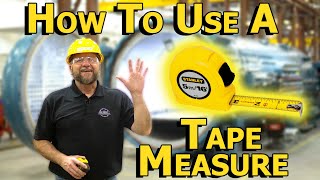 How to Use a Tape Measure [upl. by Annavoeg873]