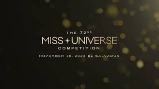 The 72nd MISS UNIVERSE Competition DATE REVEAL  Miss Universe [upl. by Ecikram]