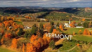 Vermont from Above High Definition  HD [upl. by Aicineohp876]