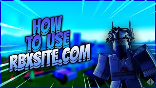 HOW TO USE RBXSITECOM 2021 [upl. by Tedd505]