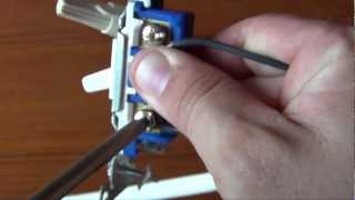 How to Wire a Light Switch [upl. by Yrag982]