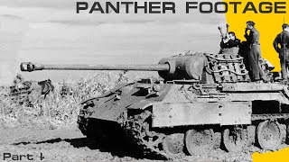 15minutes of Panther WW2 Footage Part 1 [upl. by Atnahsa884]