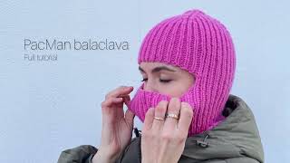 Pacman balaclava  Full tutorial [upl. by Aimil514]