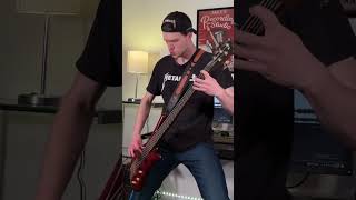 Holier Than Thou bass breakdown  Metallica [upl. by Nanreit]