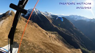 30 12 2023 CROSS PARAPENTE HAUTACAM [upl. by Siradal]