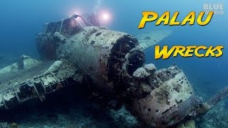 Wrecks of Palau Lost in World War 2 [upl. by Paget]