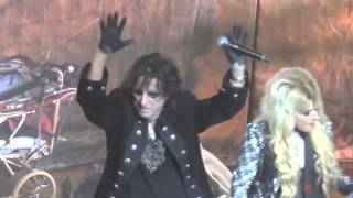 Alice Cooper amp Orianthi  Poison live feat Johnny Depp [upl. by Gnek798]