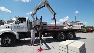 How To Run A Boom Truck Knuckle Crane [upl. by Namwen]