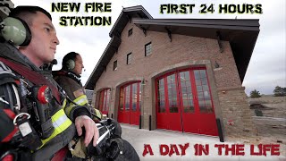 First 24 Hours in a New Fire Station  A Day in the Life [upl. by Wynny]