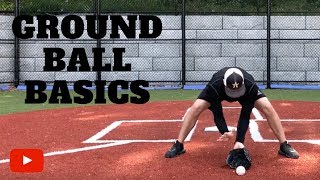 How to Field a Ground Ball for Beginners [upl. by Datnow885]