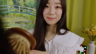 Soothing Hair Brushing amp Scalp Massage💛 ASMR [upl. by Eppesiug]