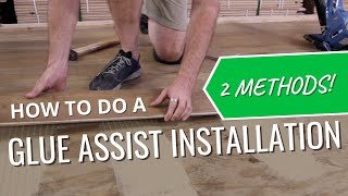 How To Do A Glue Assist Hardwood Installation [upl. by Groves]