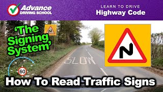 How To Read Traffic Signs  Learn to drive Highway Code [upl. by Terrej]