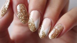 Nail Art Facile  Des Paillettes♡ [upl. by Asreht]