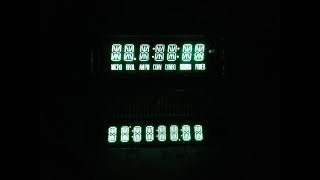 How a Vacuum Fluorescent Display VFD Works Wiring  More [upl. by Annahoj305]