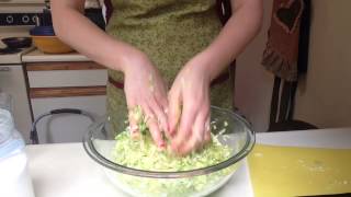 Easy Homemade Sauerkraut [upl. by Yerdua57]