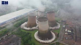 Rugeley Cooling Tower Blowdown [upl. by Konstantin200]