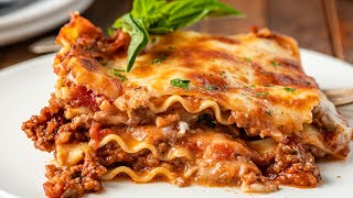 Best Lasagna Recipe with Bechamel [upl. by Sotsirhc]