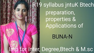 preparation of buna N amp its applications and properties [upl. by Naiditch913]