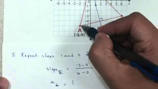 How to find an orthocenter in the Coordinate Plane [upl. by Perdita]