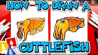 How To Draw A Cuttlefish [upl. by Nevla]