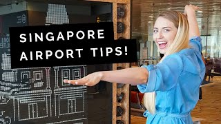 Things to do at CHANGI AIRPORT Singapore 🇸🇬 [upl. by Daphie]