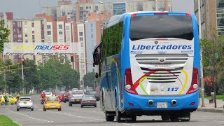 BUSES INTERMUNICIPALES en Bogota COLOMBIA [upl. by Mintun]