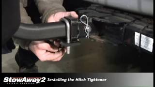 Installing the StowAway Hitch Tightener [upl. by Ocin]