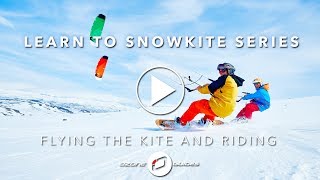 Learn To Snowkite  RIDING [upl. by Cara]