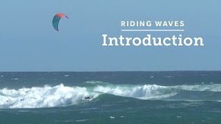 Kitesurfing Howto Riding Waves Introduction [upl. by Bondy]