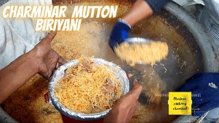 Charminar Mutton Bucket Biriyani Royapettah  Charminar Biriyani shop [upl. by Betsey585]