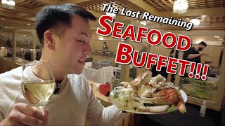 The Last Remaining Seafood Buffet  Feasting on endless crab gigantic shrimp and more [upl. by Navetse]