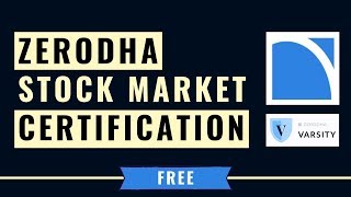 How To Get Zerodha Stock Market Certificate For Free [upl. by Ecilef]