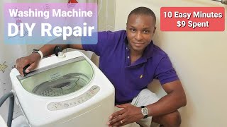 Washing Machine Repair 10 Minute Easy Fix DIY [upl. by Negyam]