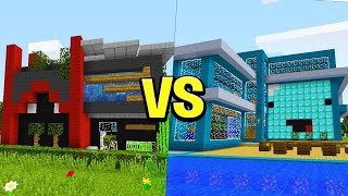 Skeppy vs BadBoyHalo MILLIONAIRE House Battle  Minecraft [upl. by Ytsirhc702]