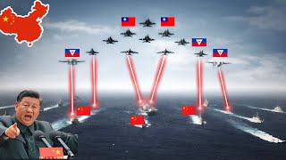 Sea War Begins Philippines and Taiwan Destroy Chinese Aircraft Carrier on Border  Arma 3 Milsim [upl. by Jedd]