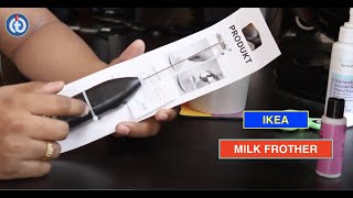 IKEA MILK FROTHER Review amp Battery Installation [upl. by Vinson796]