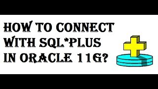 How to Connect with SQLPLUS in Oracle 11g [upl. by Higginbotham771]