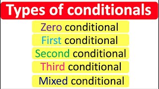 CONDITIONALS  Learn all the conditionals  English grammar [upl. by Arber681]