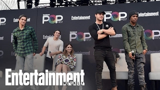 Teen Wolf Tyler Posey Dylan Sprayberry amp Cast Play Truth Or Dare  PopFest  Entertainment Weekly [upl. by Hcnarb49]