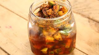 Mango Pickle  Sanjeev Kapoor Khazana [upl. by Akinit930]