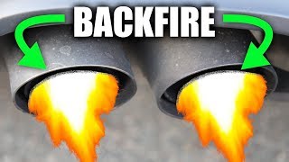 Why Cars Backfire  Afterfire  Explained [upl. by Ahsilac]