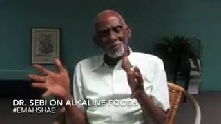 Dr Sebi on Alkaline Food [upl. by Rorry]