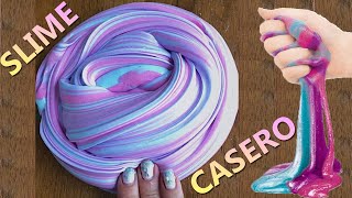 COMO HACER SLIME FACIL 1 INGREDIENTE  SIN BORAX [upl. by Nona]