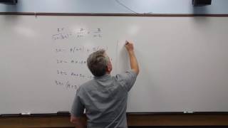 Partial Fractions  Equating Coefficients [upl. by Yeldarb]