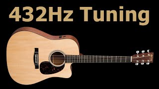 432Hz Guitar Tuning [upl. by Anemolihp]